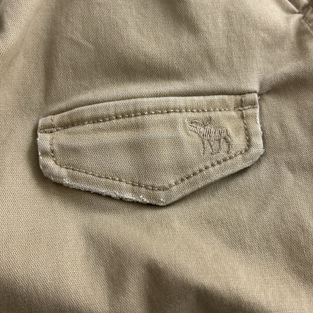 Women’s, Abercrombie & Fitch, Blazer style Shacket, Medium, Tan - Picture 9 of 11